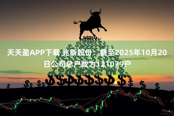 天天盈APP下载 兆新股份：截至2025年10月20日公司总户数为121079户